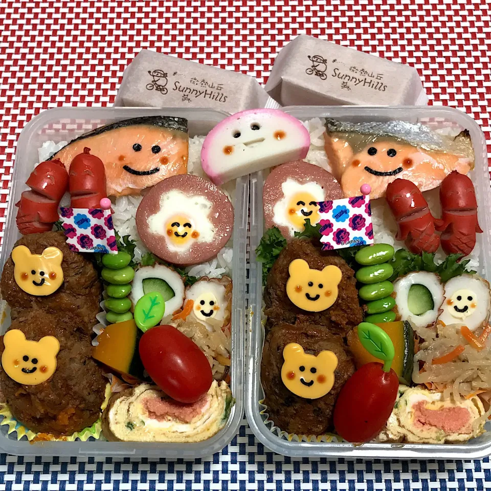 Snapdishの料理写真:2018年12月5日 ムスメ＆オレ弁当♪|クッキングおやぢさん