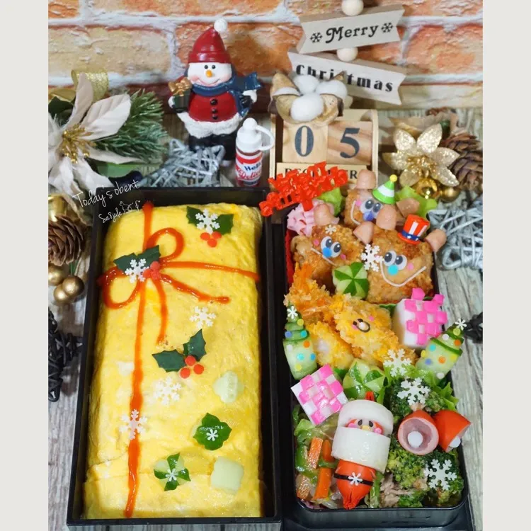 プレゼント🎁オムライスお弁当🎄|La-Jule Sa8さん