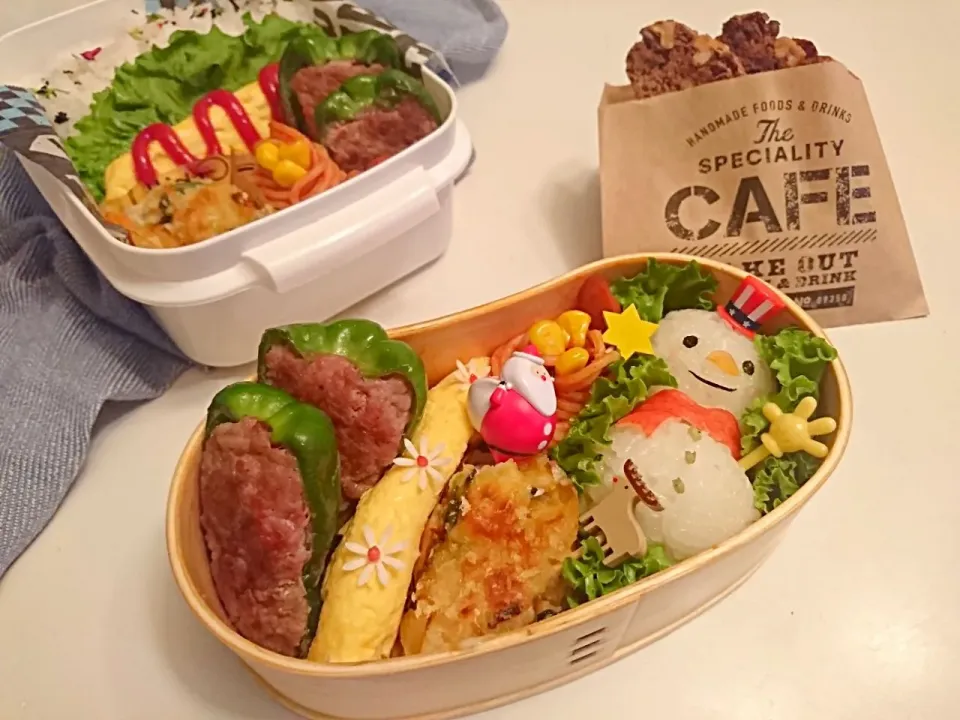 ゆきだるま弁当☆*。|glutton_maaさん