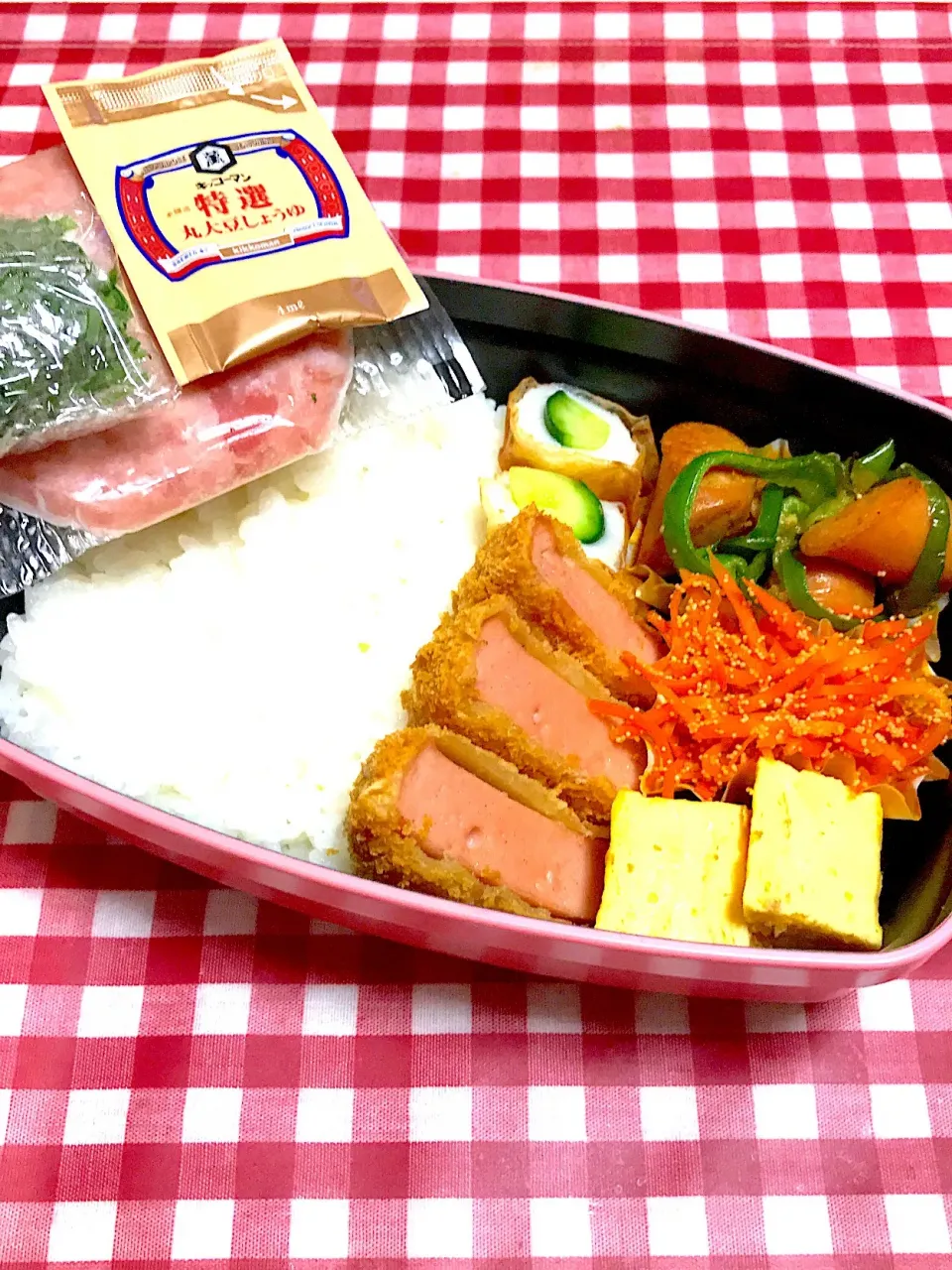 Snapdishの料理写真:🖤12月5日お弁当🖤|あーさん