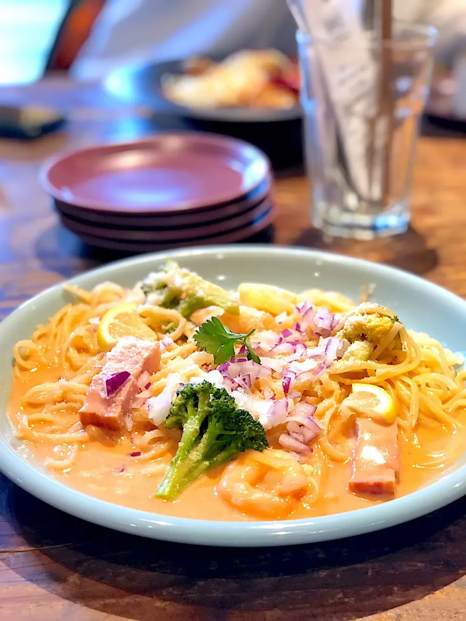 トマトクリームソースパスタ🍝|mmさん