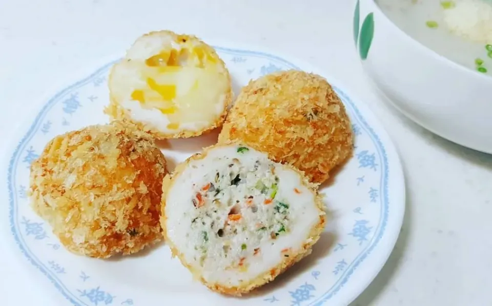 fish paste croquettes|steven z.y.さん