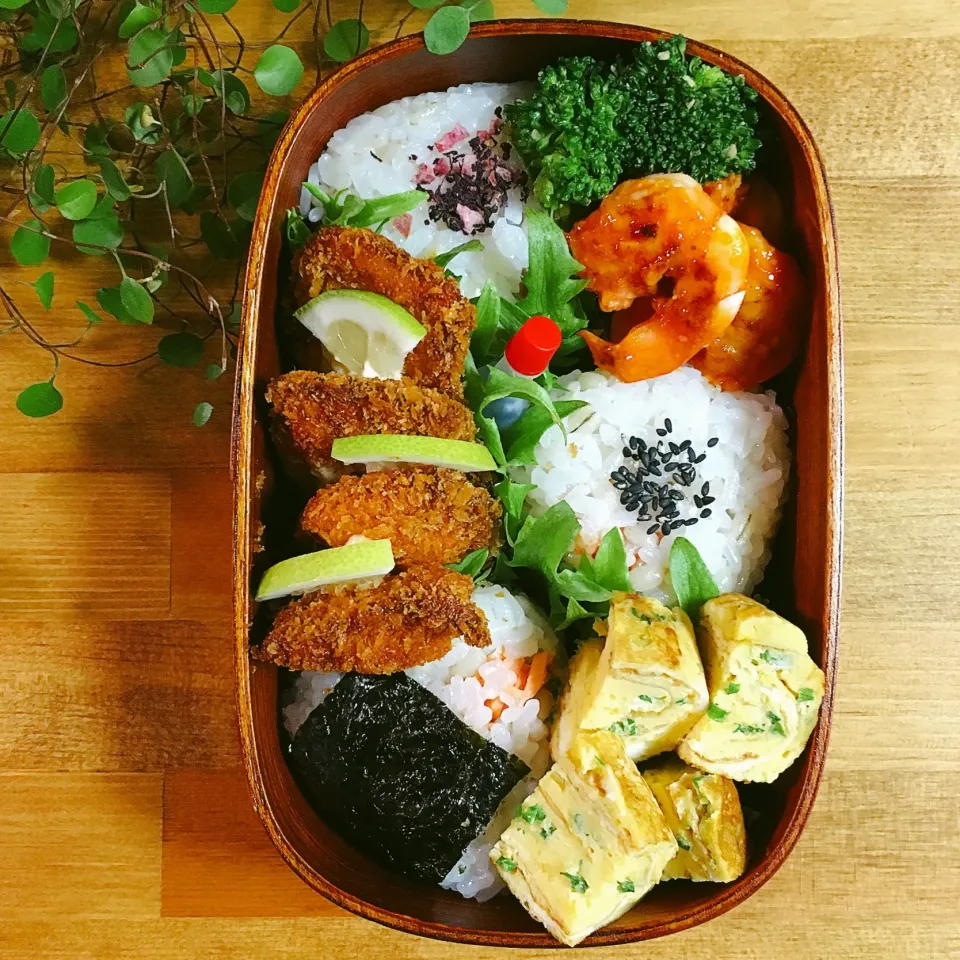 Snapdishの料理写真:2018.12.05 家族のお弁当|＊emio＊さん