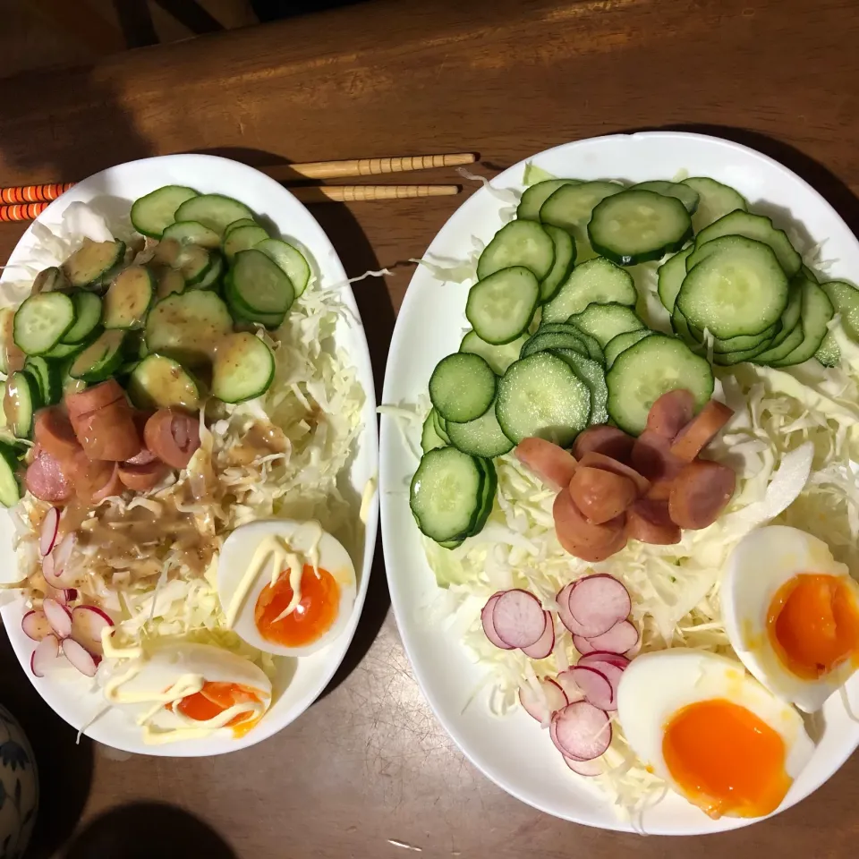 もりもりサラダ🥗|宙まめさん