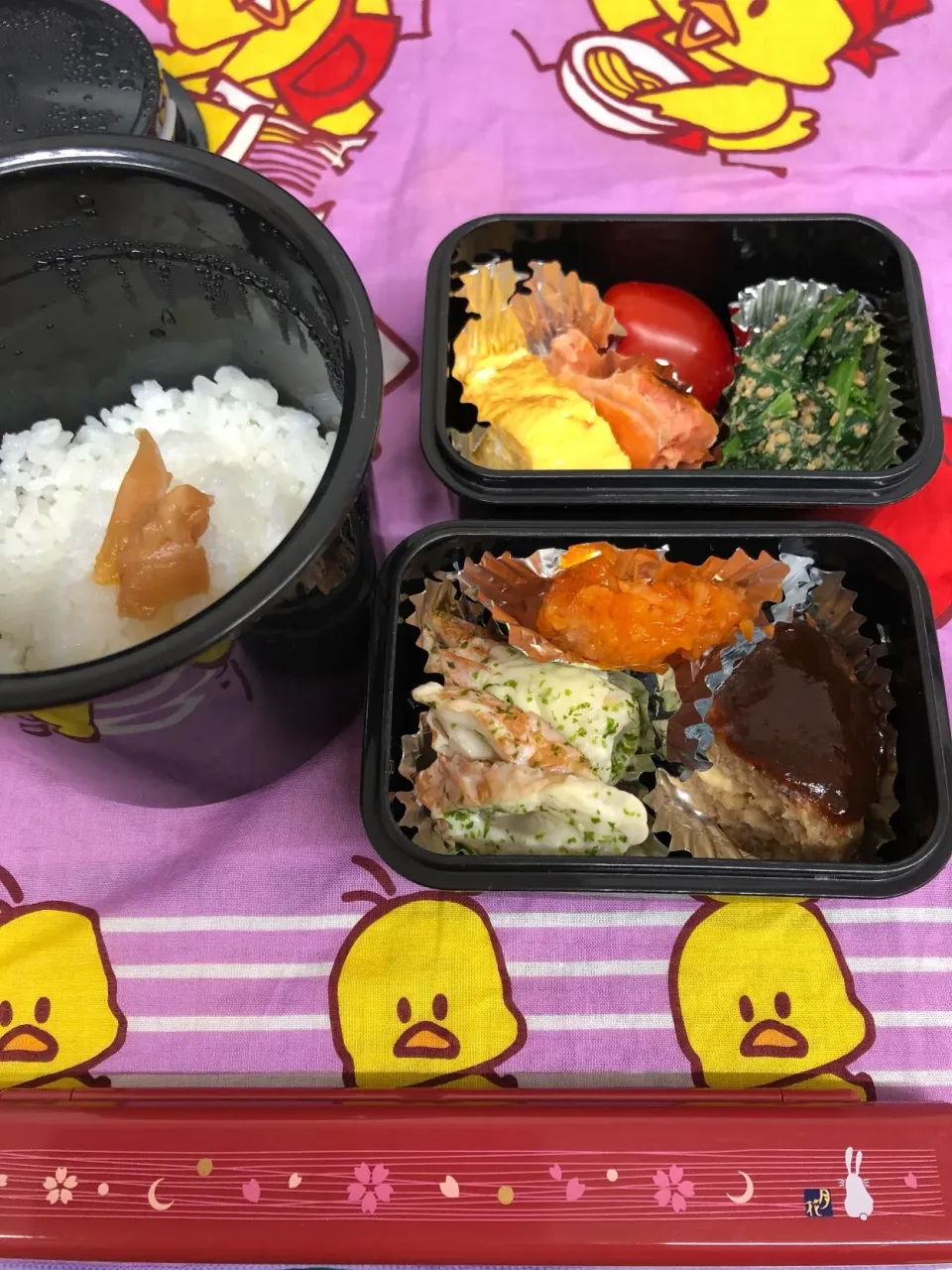 今日のお弁当2018.12.6|ミルクシフォンケーキさん