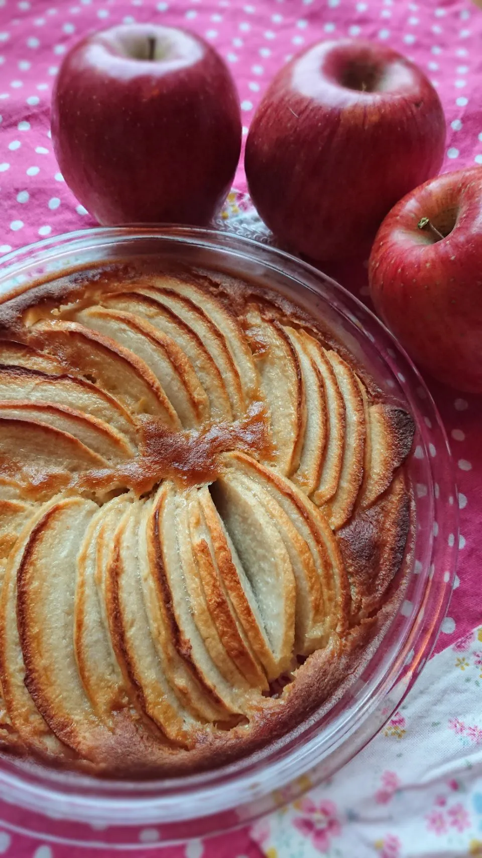 米粉と豆乳で作る🍎りんごのクラフティ|A-YA-YA-YAさん