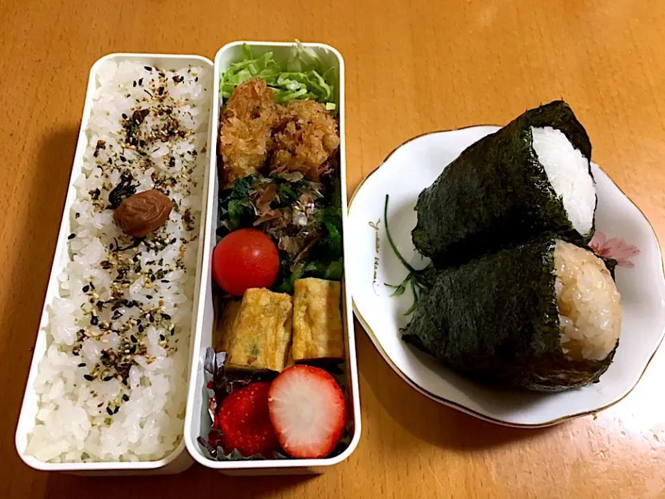 Snapdishの料理写真:今日のお弁当♡2018.12.6.|kimikimiさん