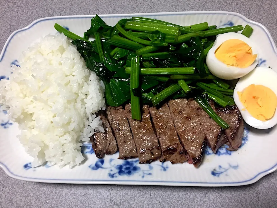 Snapdishの料理写真:低FODMAPワンプレートステーキ
 #食事制限  #低fodmap  #小腸細菌異常増殖症  #sibo|gekoさん