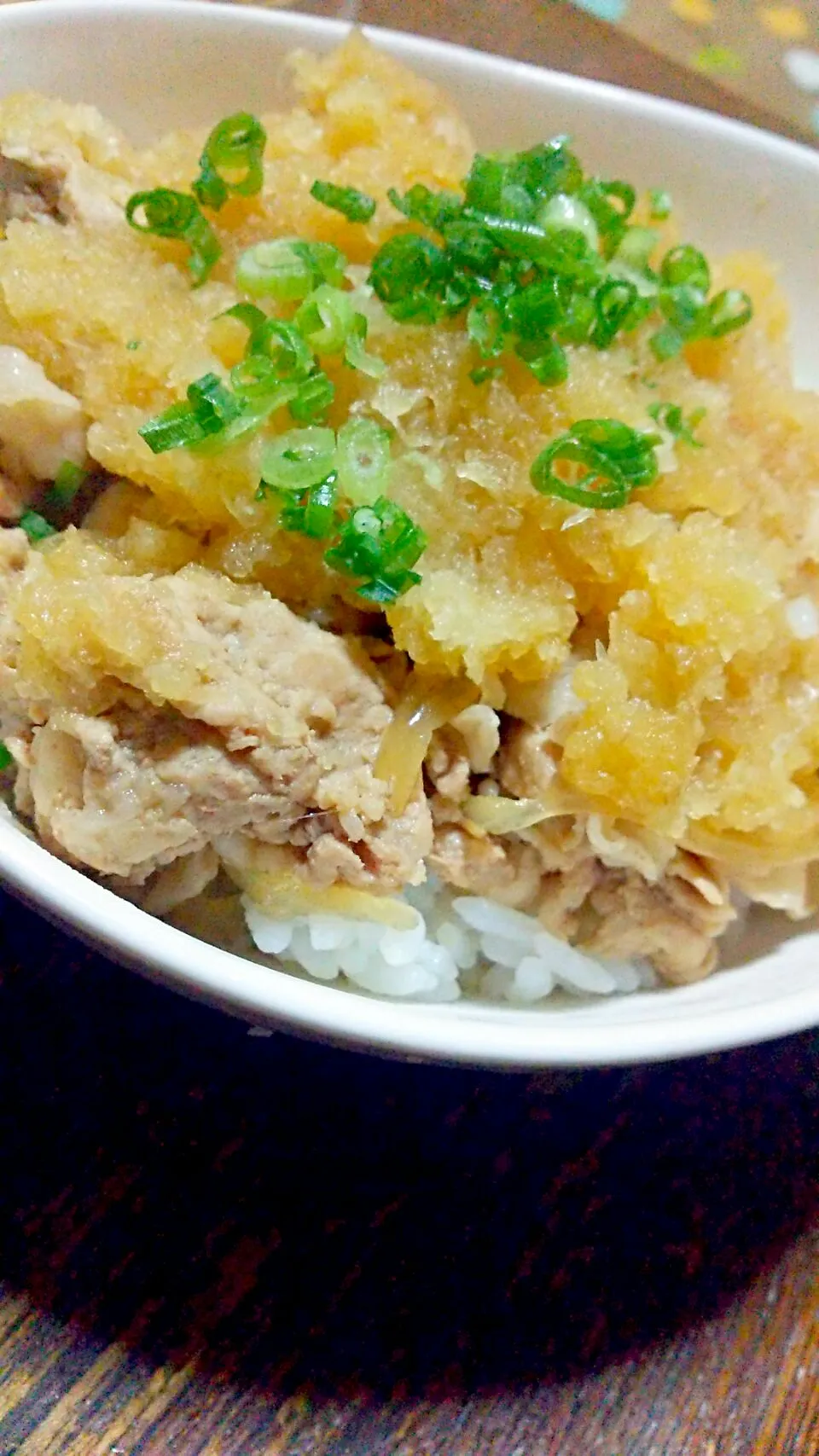 豚みぞれ丼😁|naokiさん