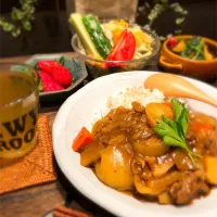 Snapdishの料理写真:冬野菜カレー🍛|ricoさん