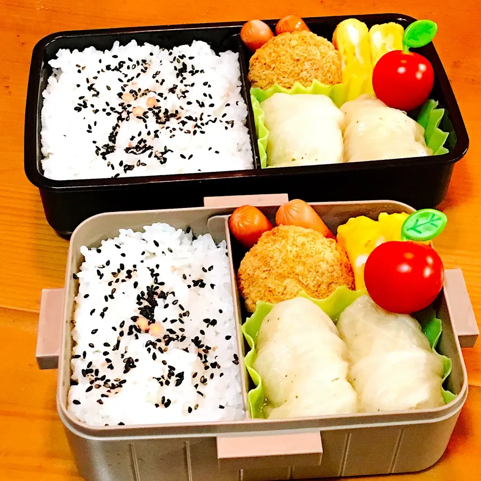 Snapdishの料理写真:JK・DKお弁当☆2018.12.07|okikaさん