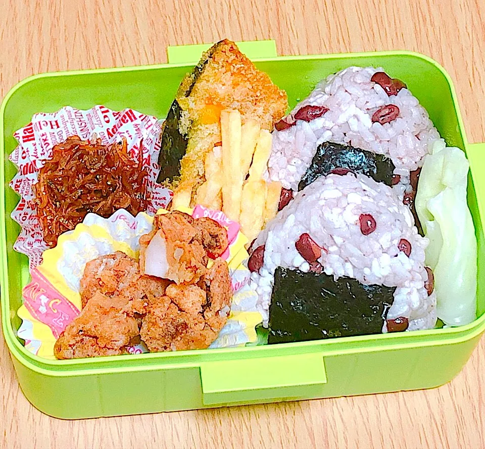 ちょっとお祝い🌷お赤飯弁当|はらぺこちゃんさん