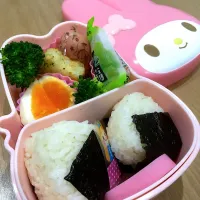 Snapdishの料理写真:12.7年少次女弁当|まゆさん