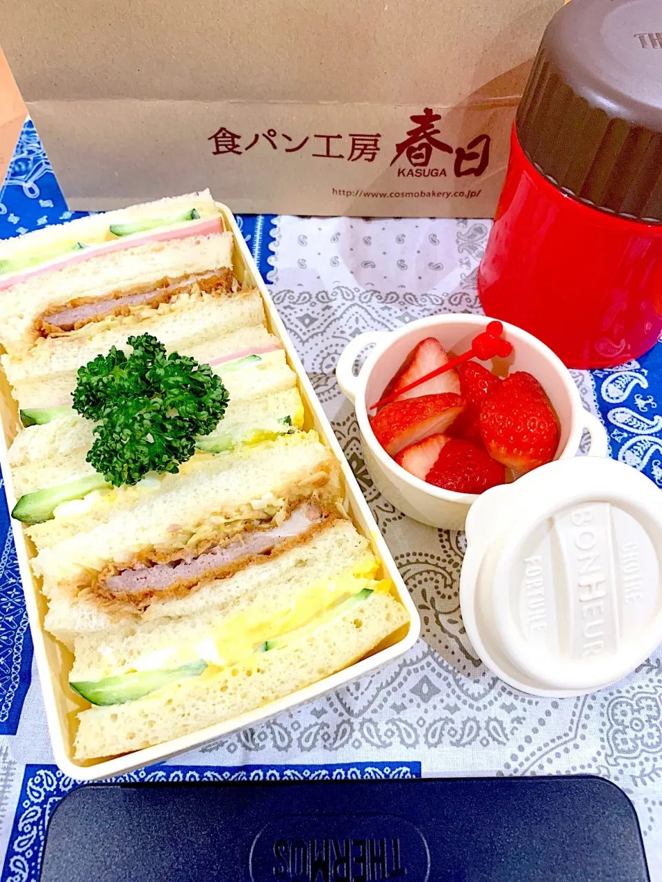 Snapdishの料理写真:2018.12.7 今日の娘弁当♡|mieさん