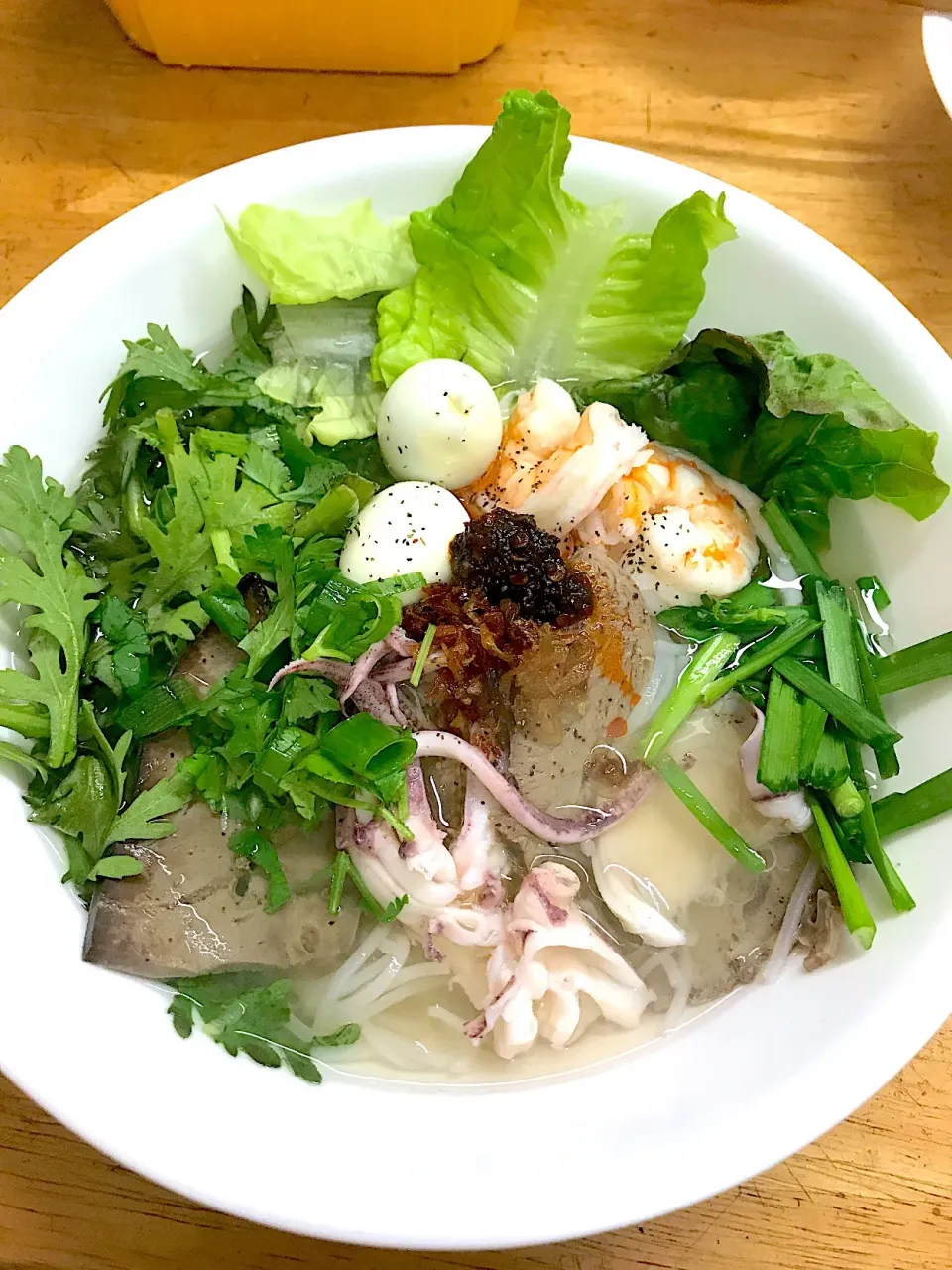 Rice noodles soup ( Hủ tiếu Nam Vang )|Mai Vuongさん