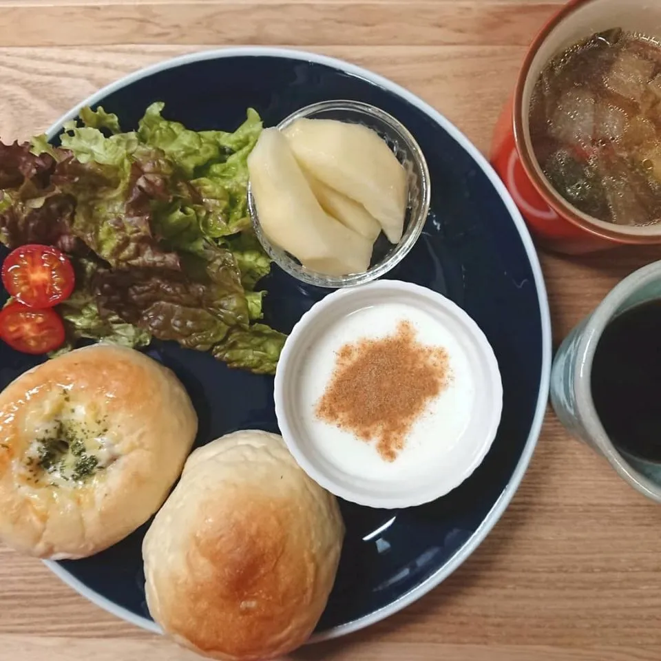 Snapdishの料理写真:朝ごはん 朝食|まりさん