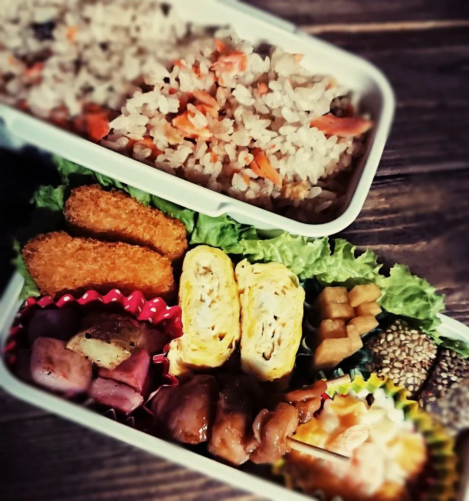 Snapdishの料理写真:ぱぱ弁当☀️|mihoさん