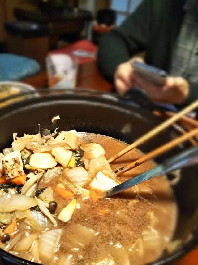 Snapdishの料理写真:じいじ(71)が料理に目覚めた！すき焼き|まきごろうさん