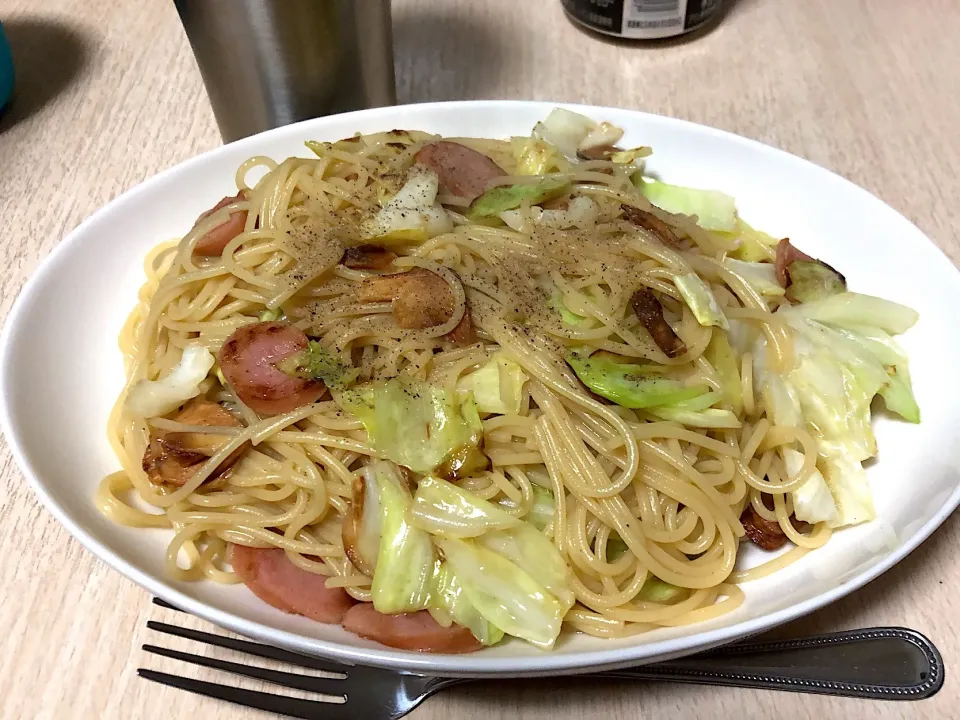 冷蔵庫の残り物で和風パスタ★|mayuさん