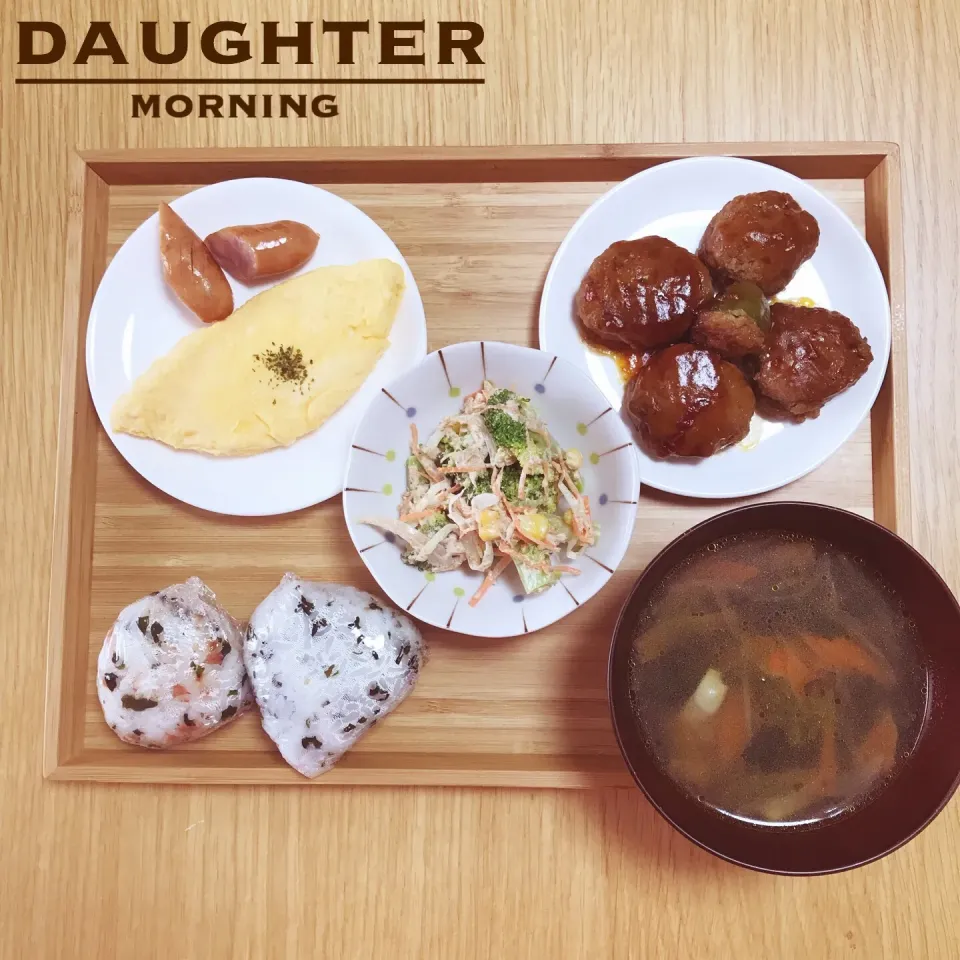 Snapdishの料理写真:金曜日の朝ごはん|daughterさん