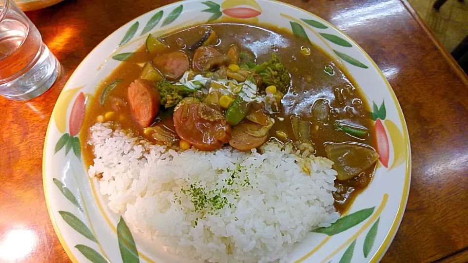 Snapdishの料理写真:ボロニアンソーセージ ファーマーズ カレー|りくさん