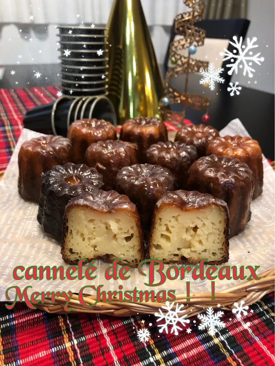 Snapdishの料理写真:tomoさんの料理 cannelé de Bordeaux 簡単レシピ|tomoさん