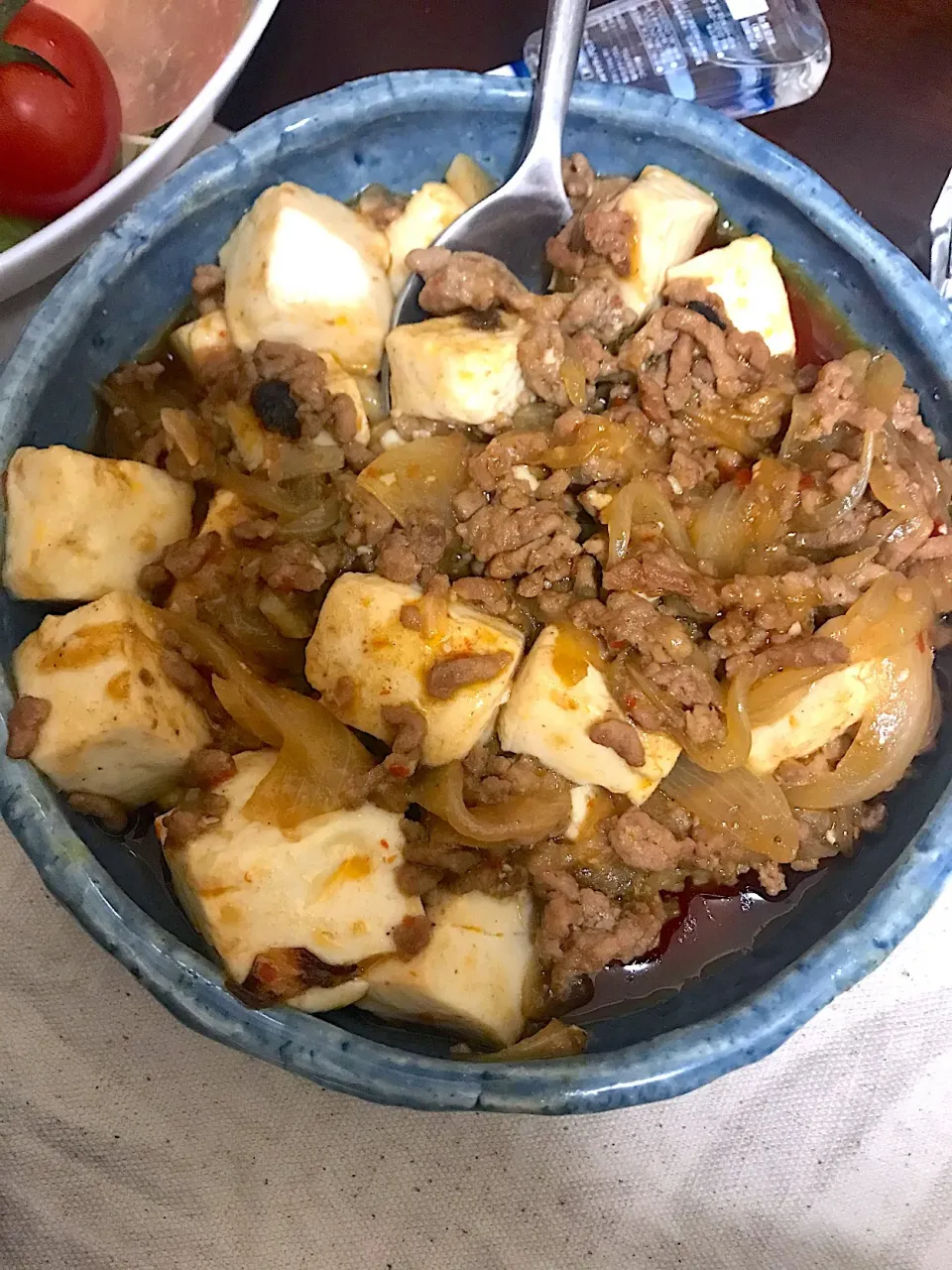 すき焼き風麻婆豆腐|たかはしかおるさん