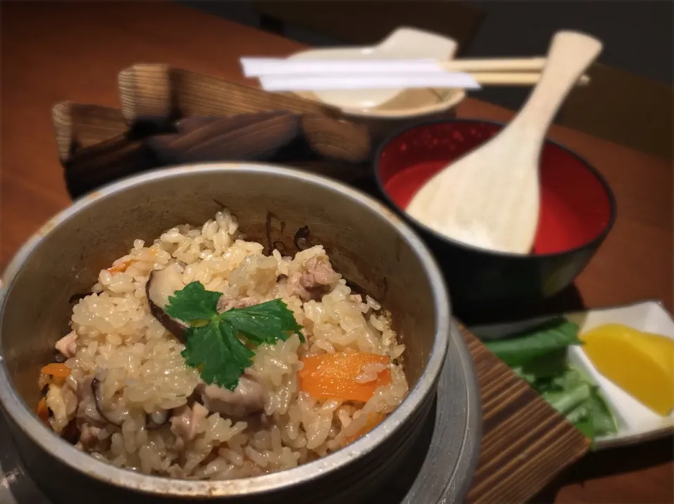 鷄釜飯|ふじわりゃさん