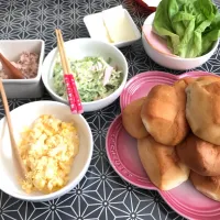 セルフサンドイッチランチ🍞|ゆいなつさん