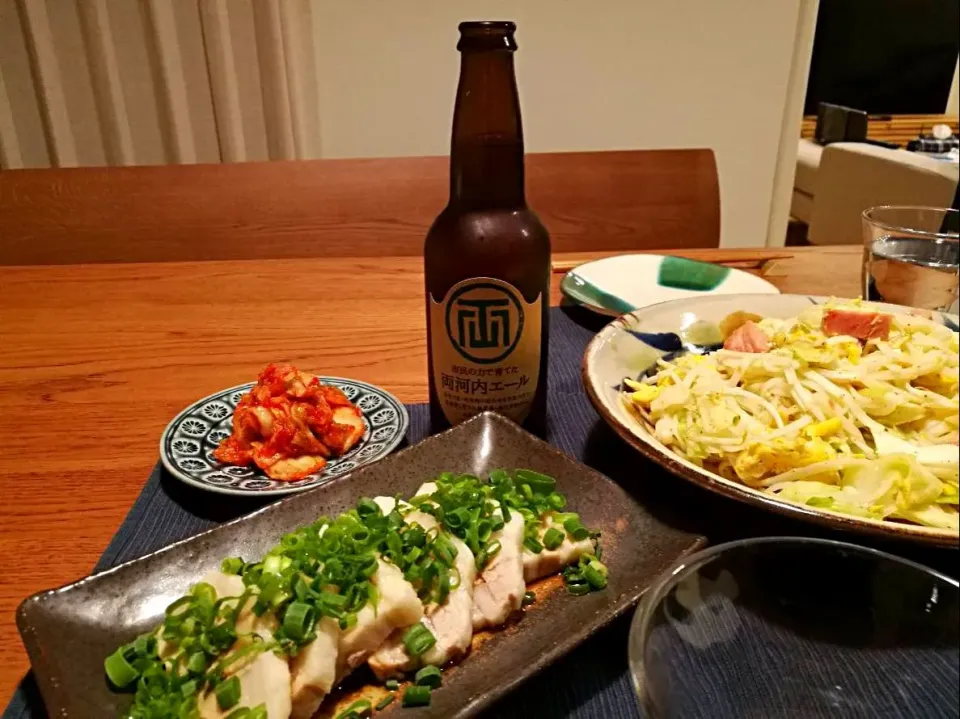 今日の夕飯 #クラフトビール|こあささん