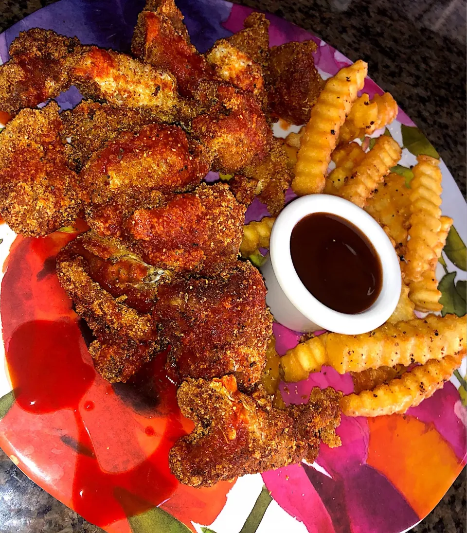 Catfish nuggets #hotsauce|Tawanjaさん