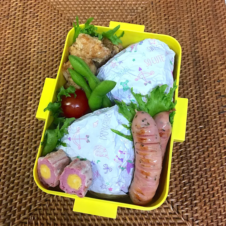 #中1女子弁当  #大会弁当  #おにぎり🍙|よちこさん