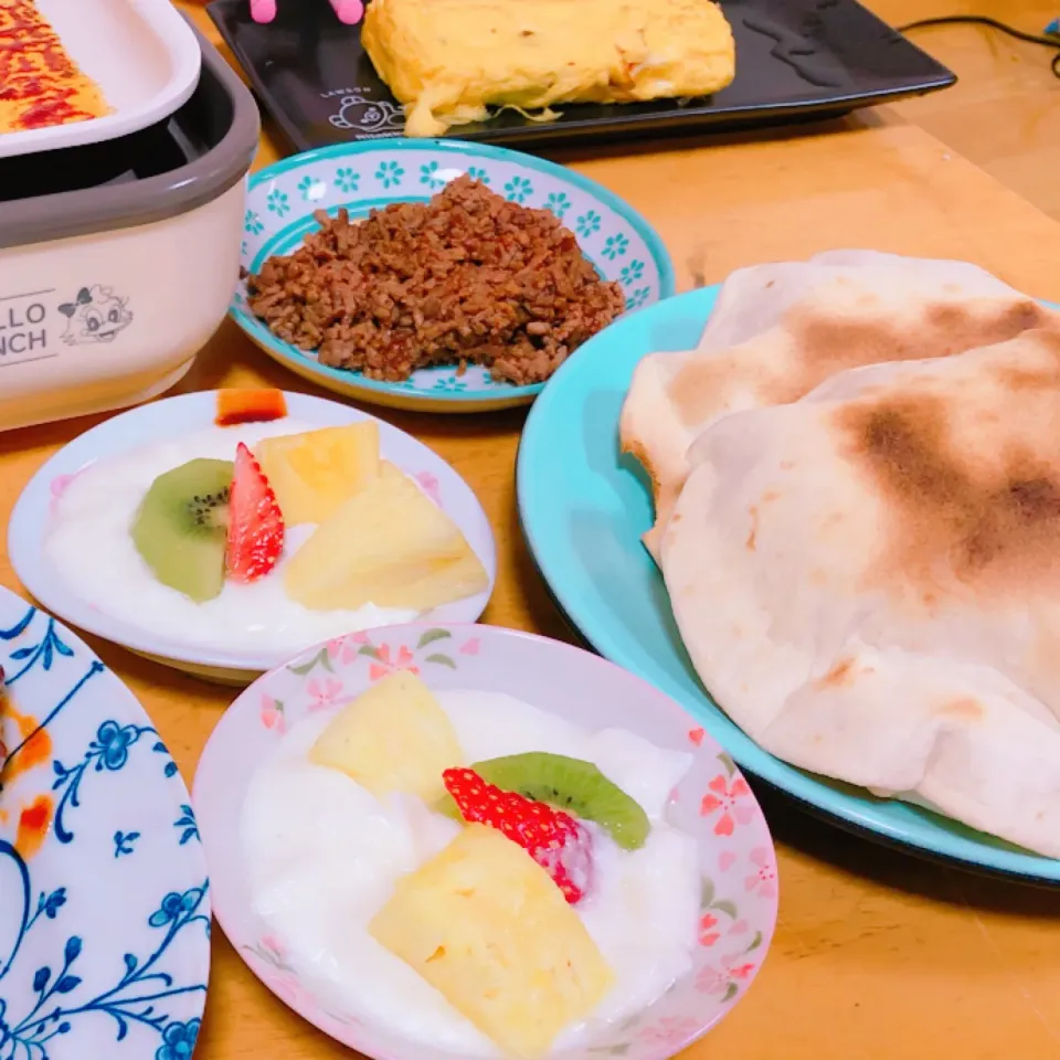 サイドメニュー🍊🍞トルティーヤ ミート🍖|ゴンさん