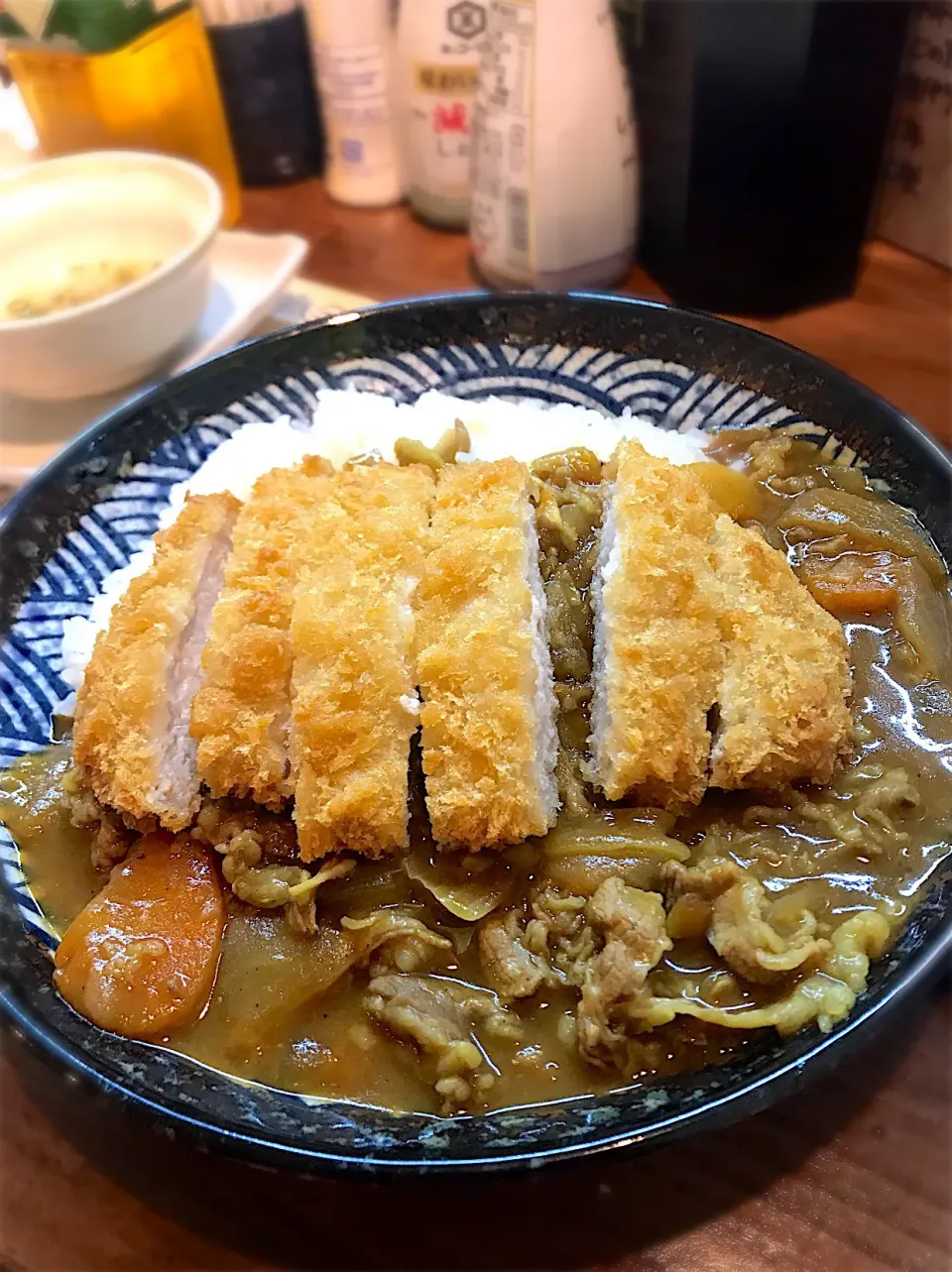 Snapdishの料理写真:がっつり！カツカレー絶品@遖 勝田台|Mickeeさん