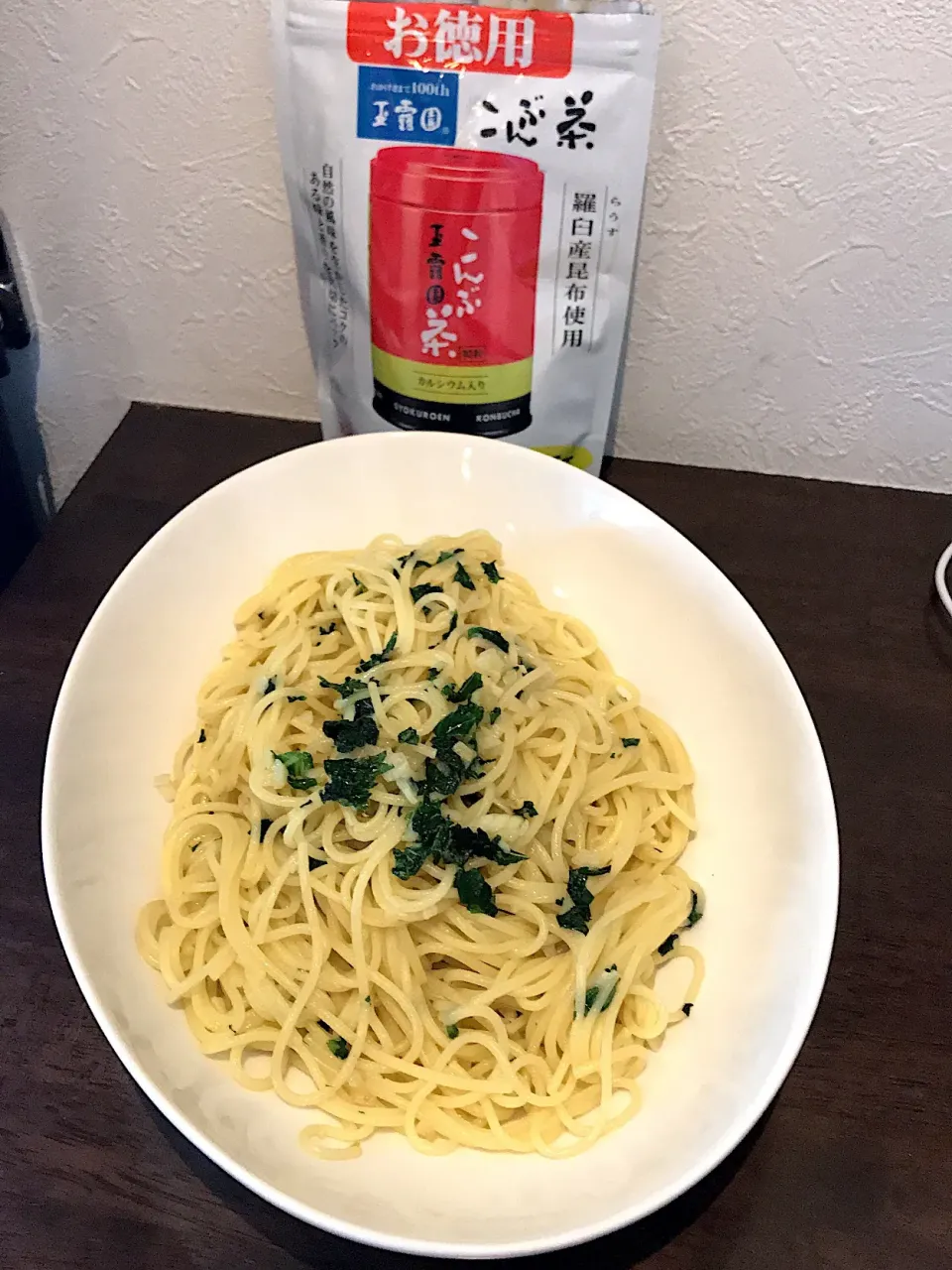 玉露園のこんぶ茶でパスタ作りました|☆Kinuyo☆さん