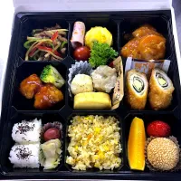 Snapdishの料理写真:中華幕の内弁当|hiroさん