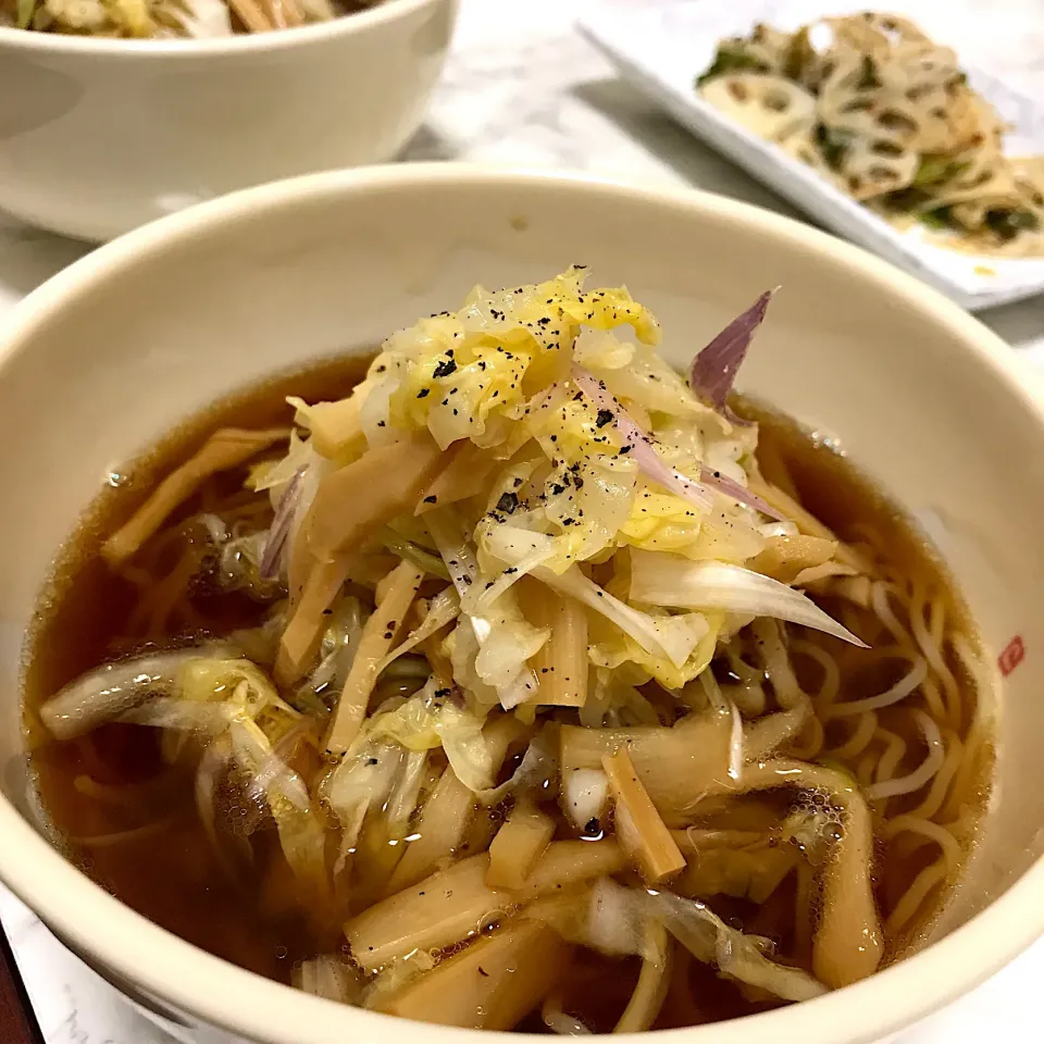 Snapdishの料理写真:醤油ラーメン|sayuri*さん