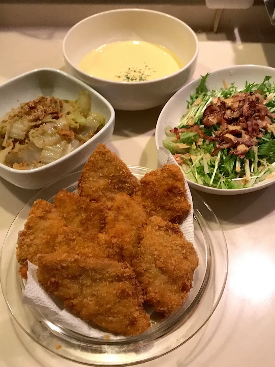 Snapdishの料理写真:今日の晩御飯🍚💕|☆Kinuyo☆さん