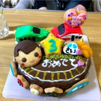 Snapdishの料理写真:お誕生日ケーキ|takemamaさん