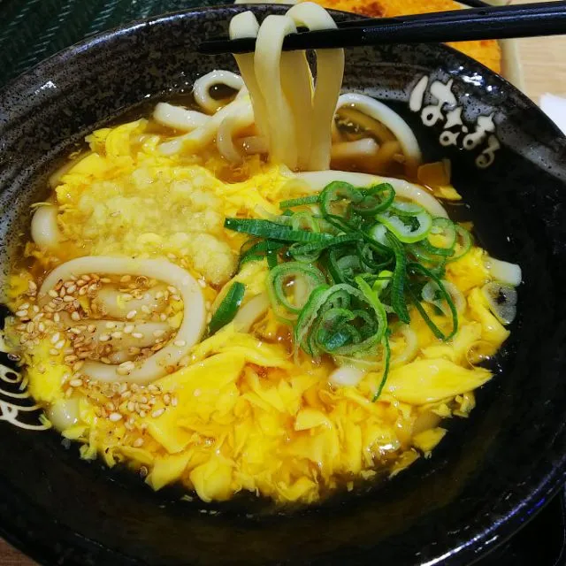 生姜玉子あんかけうどん|大石さん