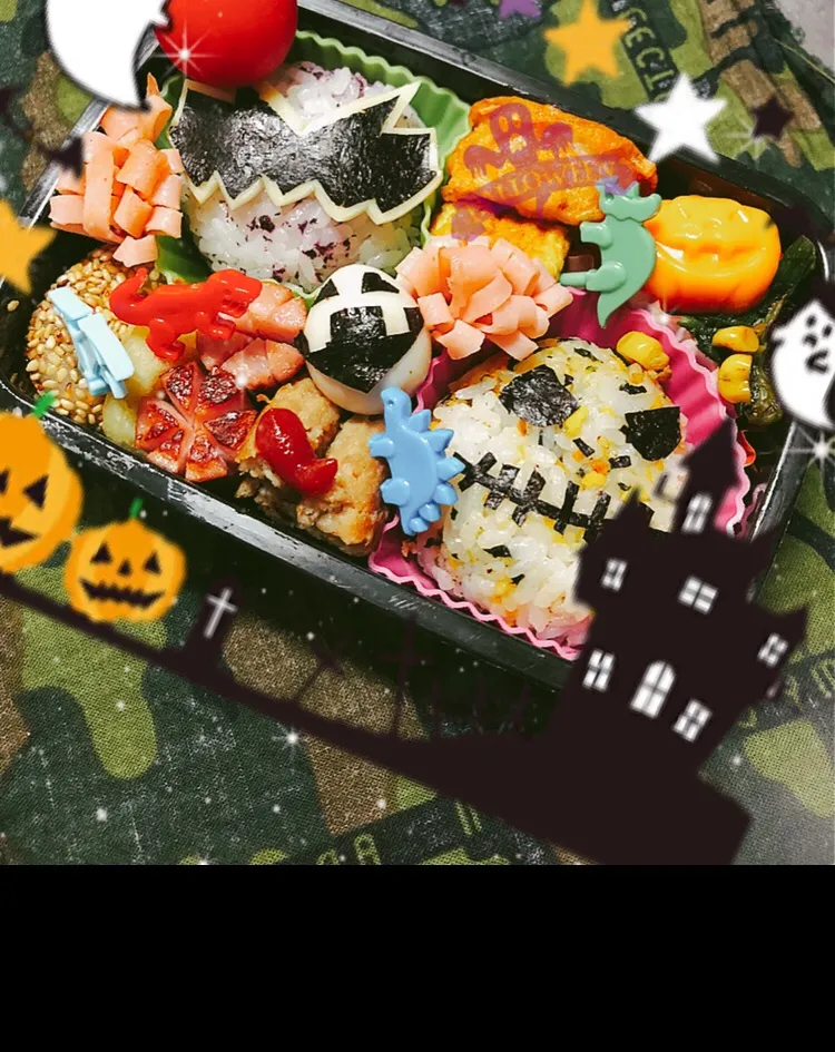 ハロウィン🎃弁当👻|yuiさん