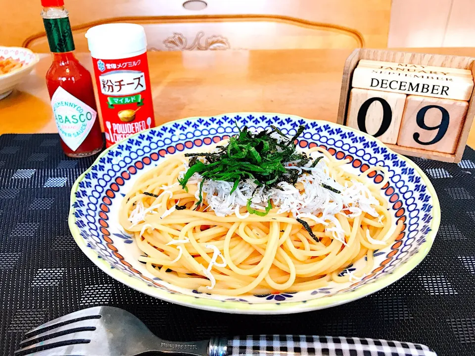 Snapdishの料理写真:#しらすの和風パスタ|ココロンさん