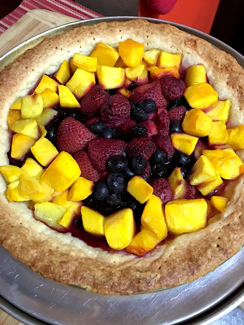 Berry Mango pie  #fruitpie #berrymangopie|🌺IAnneさん