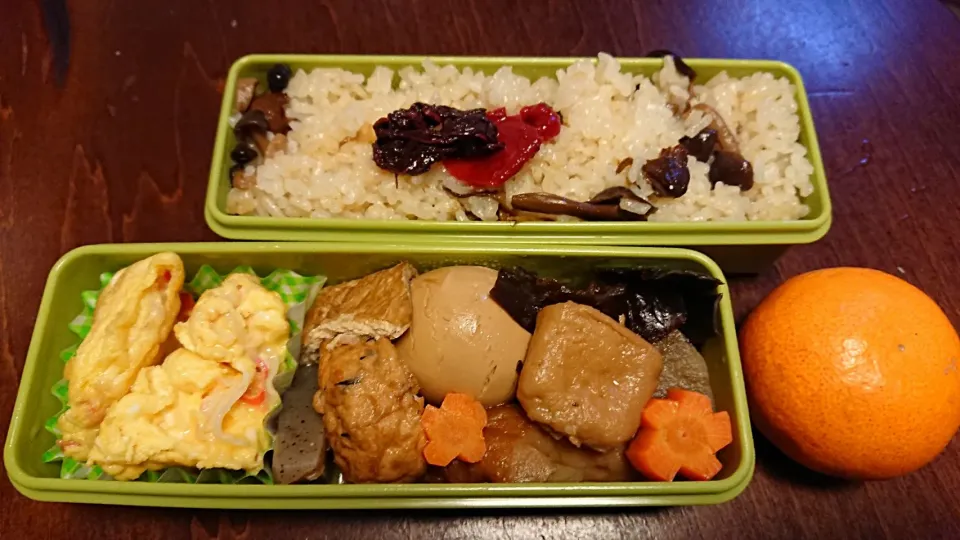 おでん弁当
 #今日のお弁当|りょーさん