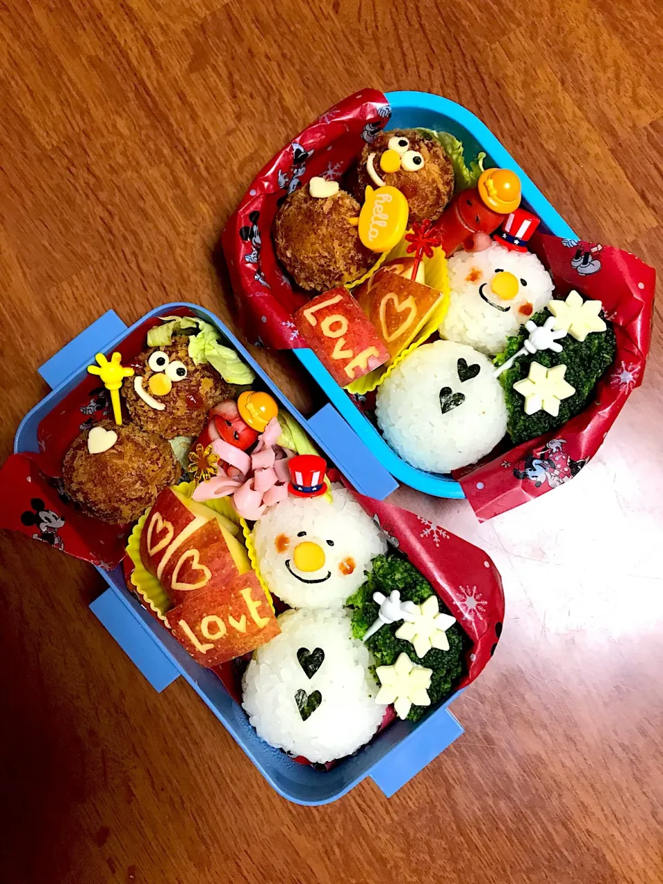 雪だるま弁当♡|かなさん