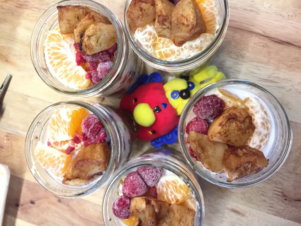 This week’s breakfast in mason jars:)|chipe594さん