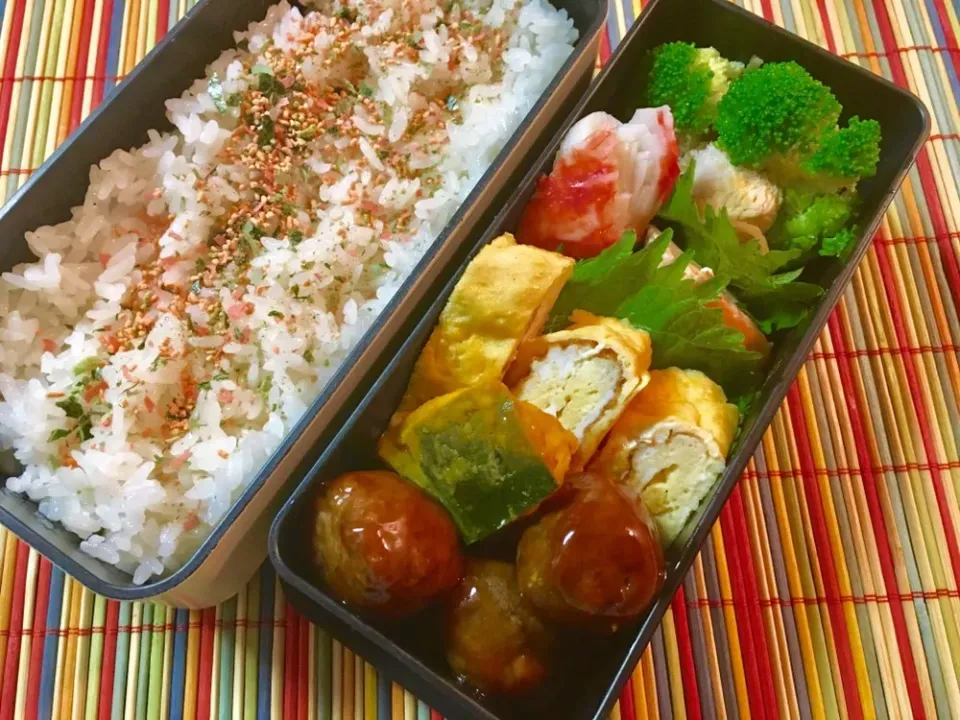 20181207🍱今日の旦那さん弁当🍱
 #手抜き弁当|akiyo22さん