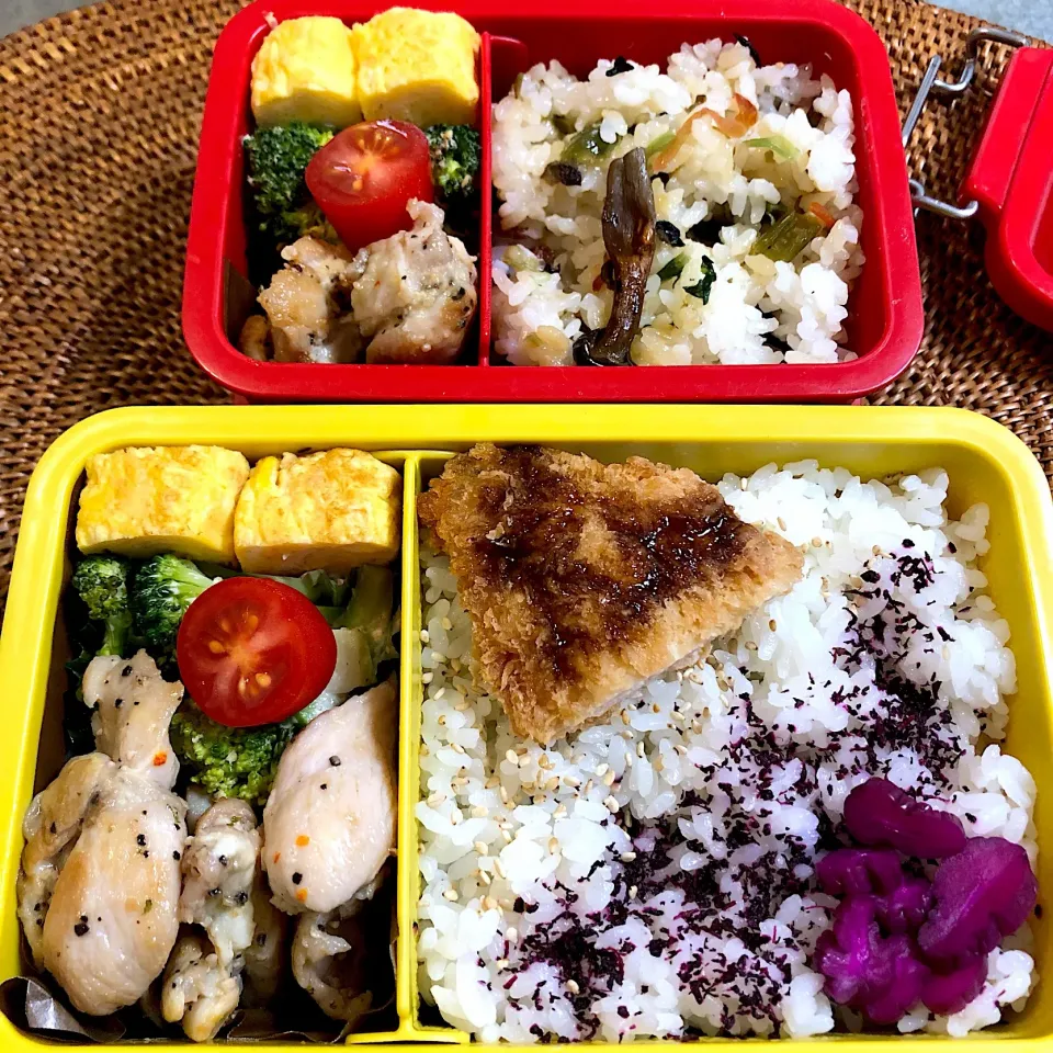 Snapdishの料理写真:レモンペッパー鶏弁(ﾟ∀ﾟ) #お弁当|nao子さん