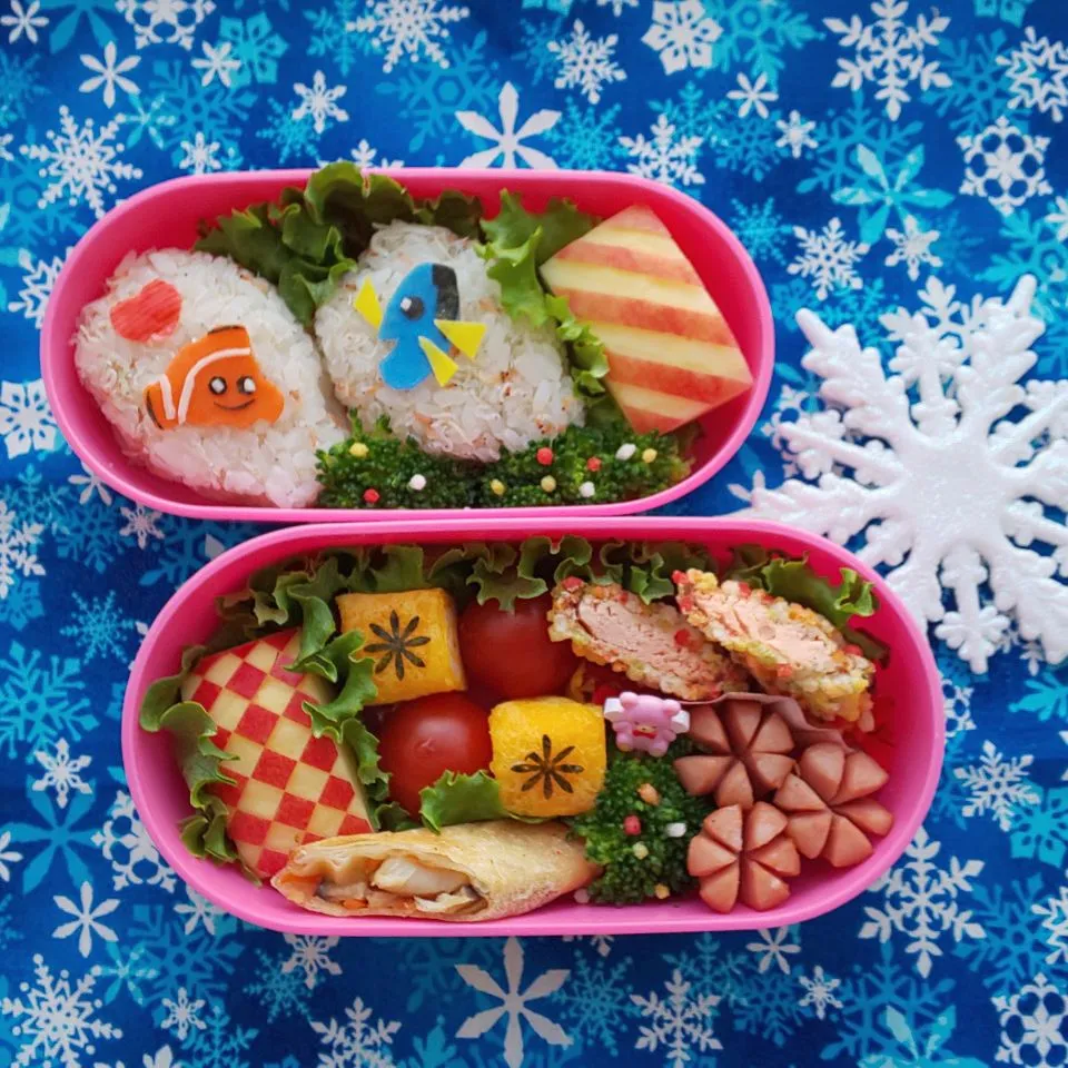 Snapdishの料理写真:魚弁当|pinakoさん