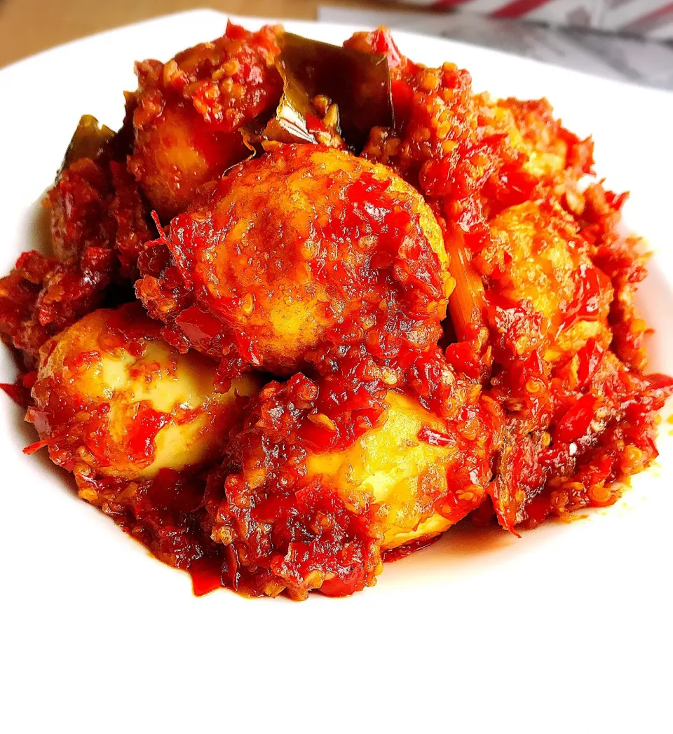 👉Telor Balado....🥚🐔🥚|🌶Mamie🌶さん